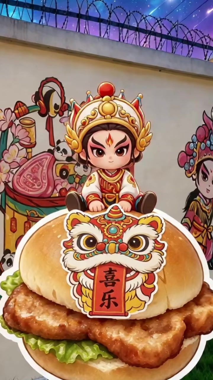 如果猪扒包是游戏里的“载具”?潮汕题材独立游戏美术测试🎮截图