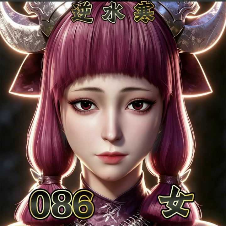 【086蚩梦】逆水寒手游捏脸 时元截图