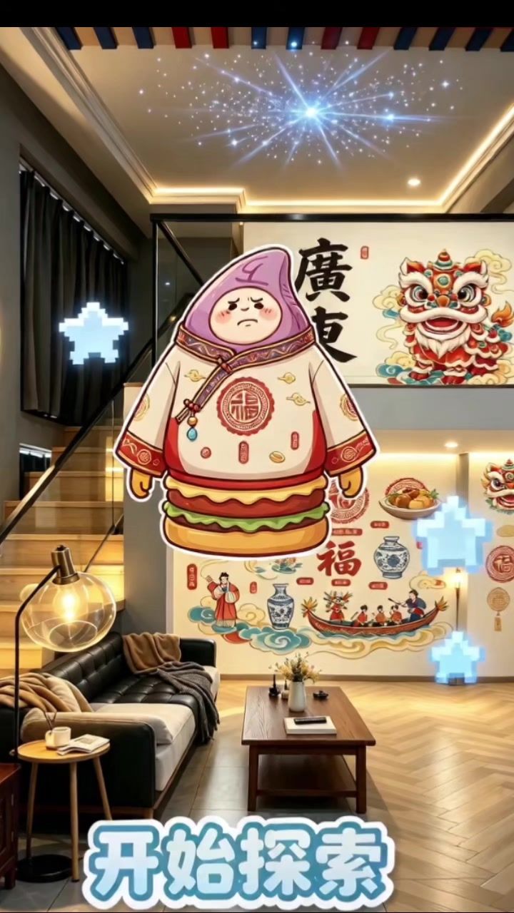 【独立开发美术测试】潮汕神明穿越赛博宇宙这组角色设计太有戏了截图