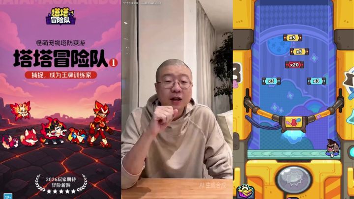 一群臭臭怪物天天来拆家,还好我的塔塔战队能守住截图