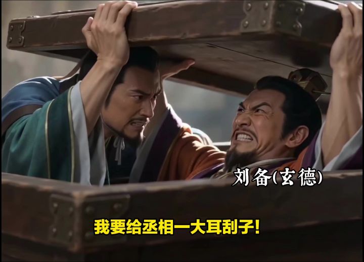 听到诸葛亮说比夷陵之火还要好,刘备气得直接掀了棺材板!截图