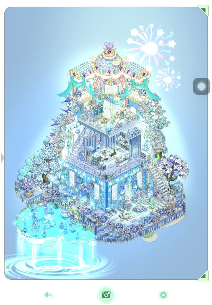 童话师代建｜旧歌💙蓝梦星穹城堡截图