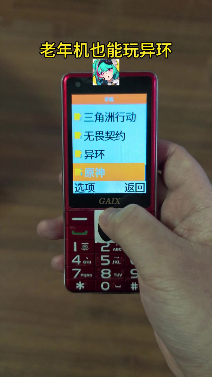老年机居然也能玩异环截图