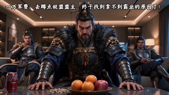 去蹲敌盟盟主,为什么要开一面包车人过去,金主都被气笑了截图