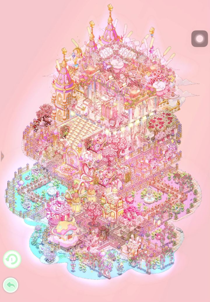 童话师代建｜青花💖粉雾甜梦城堡截图