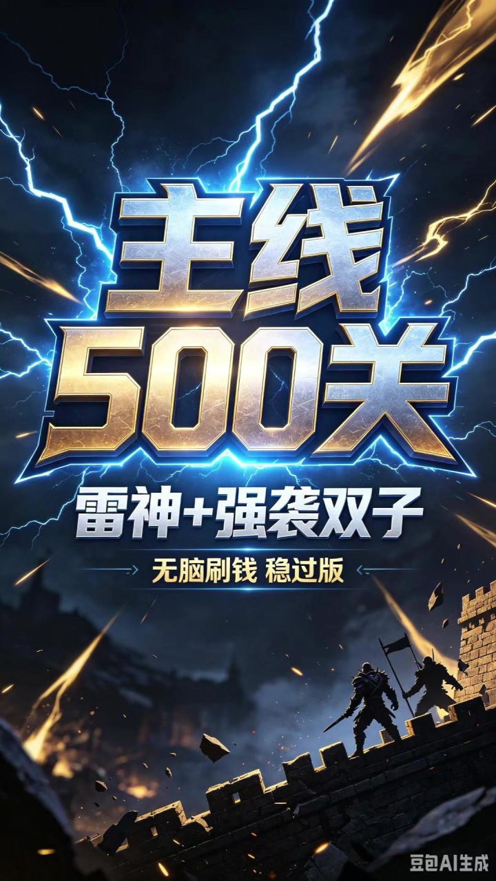 第34集500 关通关攻略!雷神强袭双子绝杀太丝滑了!截图