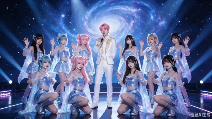 好看的少年和少女们一起合影豆包AI图片合集第1季第4期截图