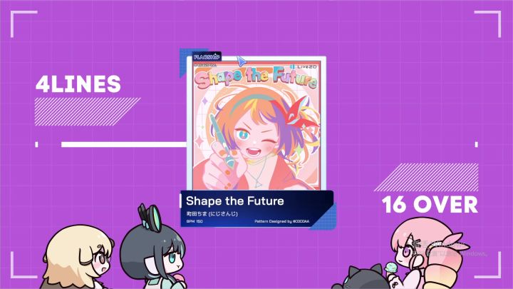 Shape the future 难度16成功上100%acc啦，SS截图