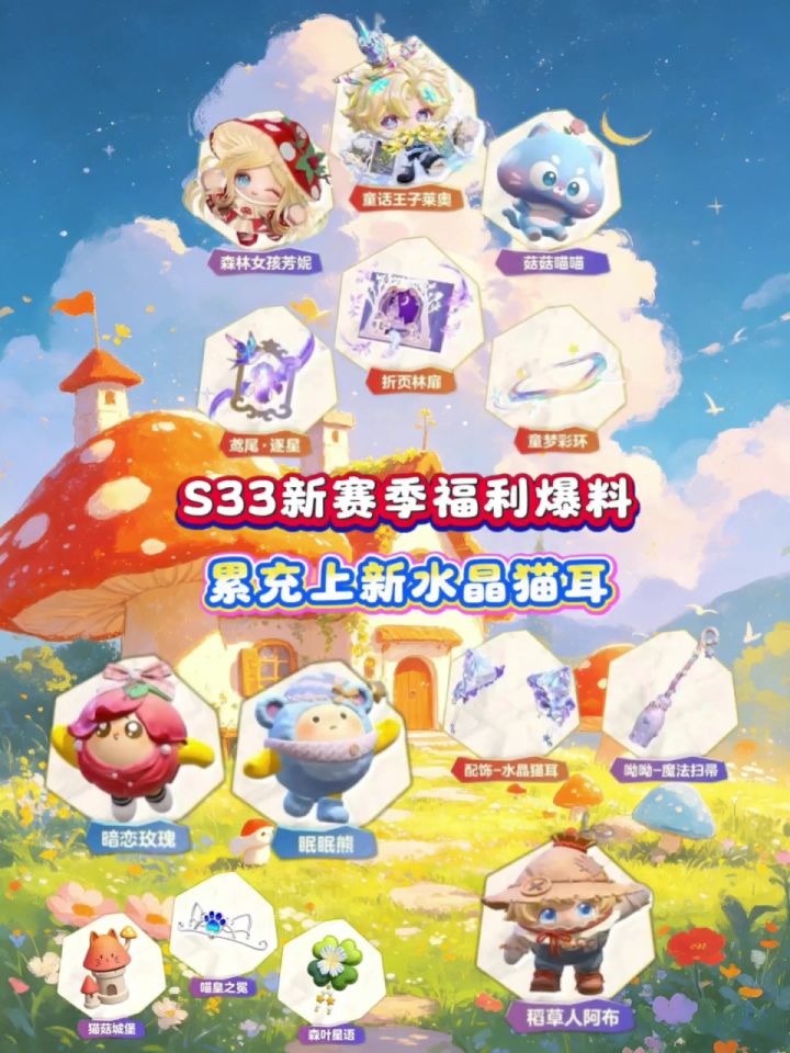 蛋仔S33赛季全爆料|9.25上线森林童话截图