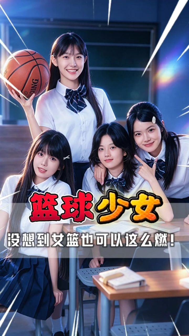 这才是真正的青春!篮球少女太燃了!截图