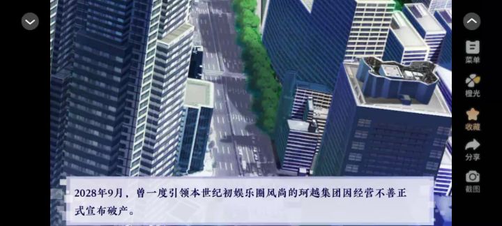 橙光《娱乐掌门人》截图