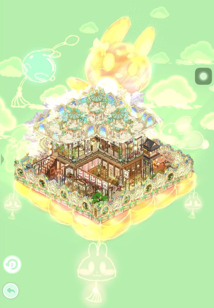 童话师代建|见海🌕云端月兔中秋古筑截图
