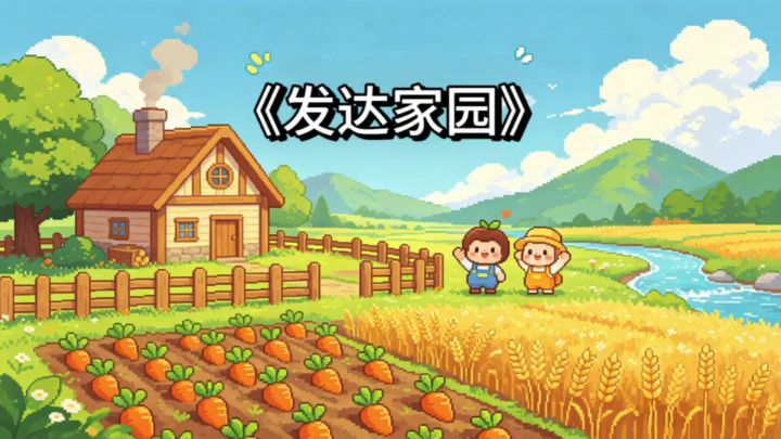 《发达家园》:一款很不错的休闲模拟经营种田治愈手游！截图