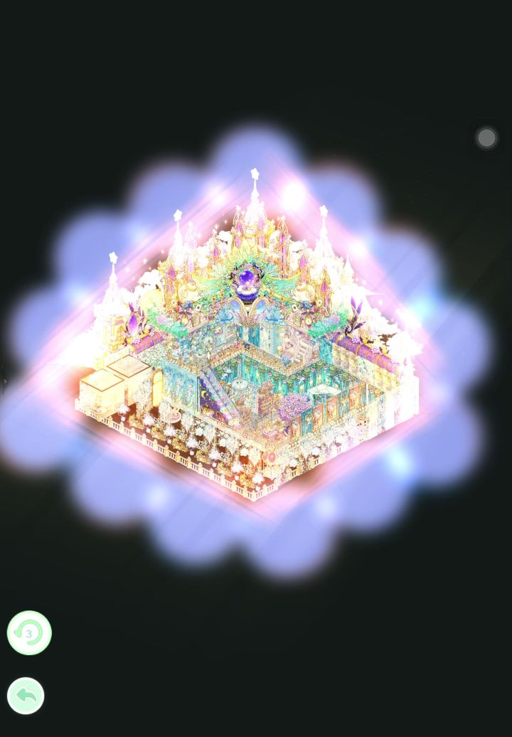 童话师代建｜超市💎蓝紫幻彩城堡截图