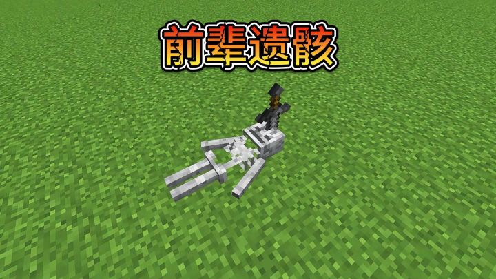 这个模组添加了前辈遗骸!截图