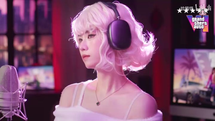 好看的小姐姐美少女吟游诗人唱歌视频合集截图