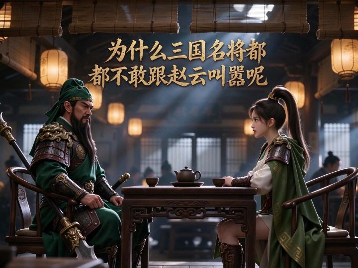 为什么三国名将都不敢跟赵云叫嚣呢截图