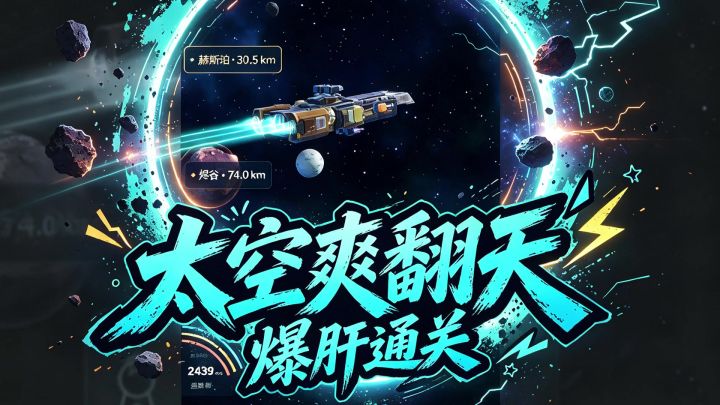 我做了个《无人深空》+ EVE 感觉的太空小游戏🚀截图