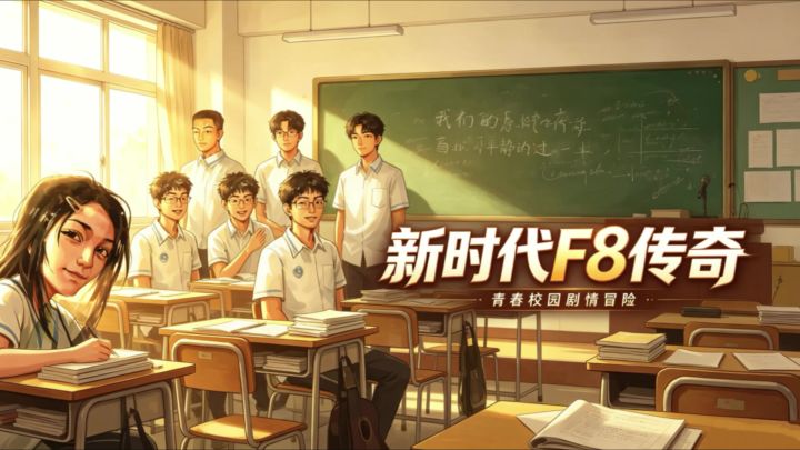 转校生报到!走进高三,探寻F8的校园传奇截图