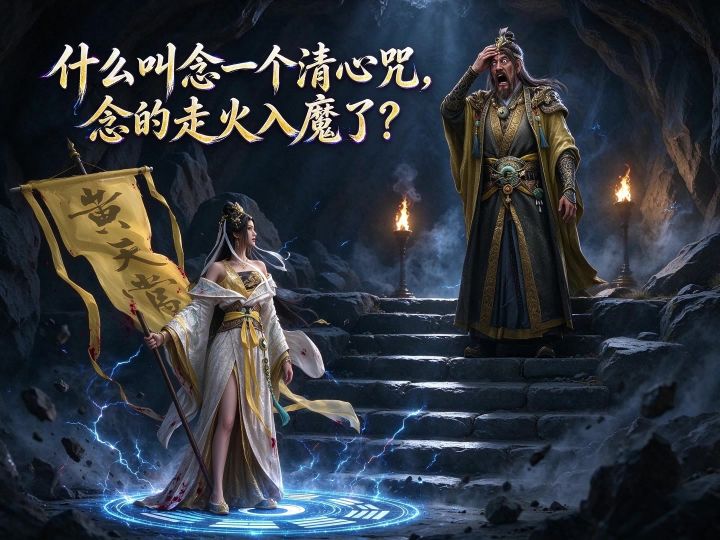 什么叫念一个清心咒,念的走火入魔了?断句断错了是真要命啊!截图