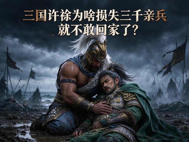 三国许褚为啥损失三千亲兵 就不敢回家了?截图