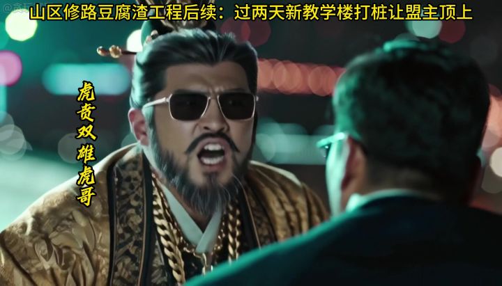 当虎哥得知修路前被贪时截图