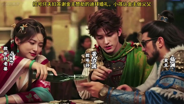 控号仔夫妇答谢金主对婚礼的支持截图