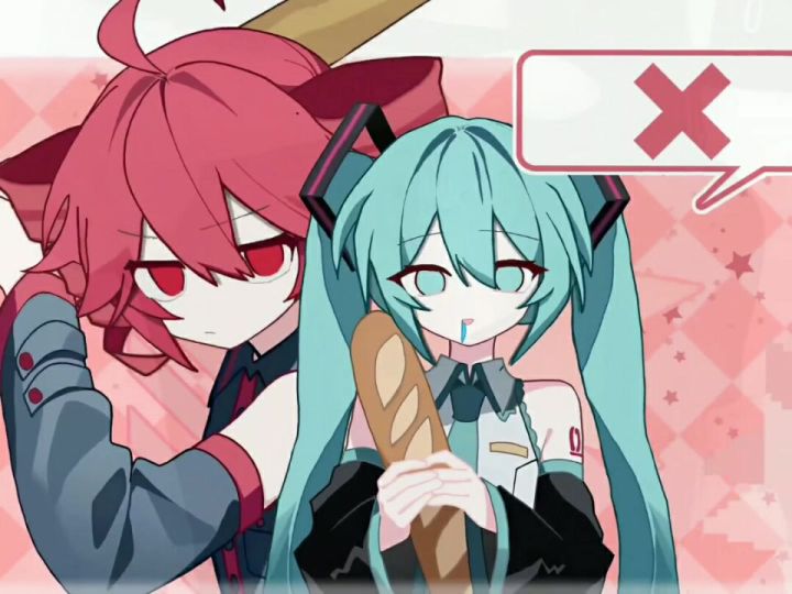 二次元初音未来。截图