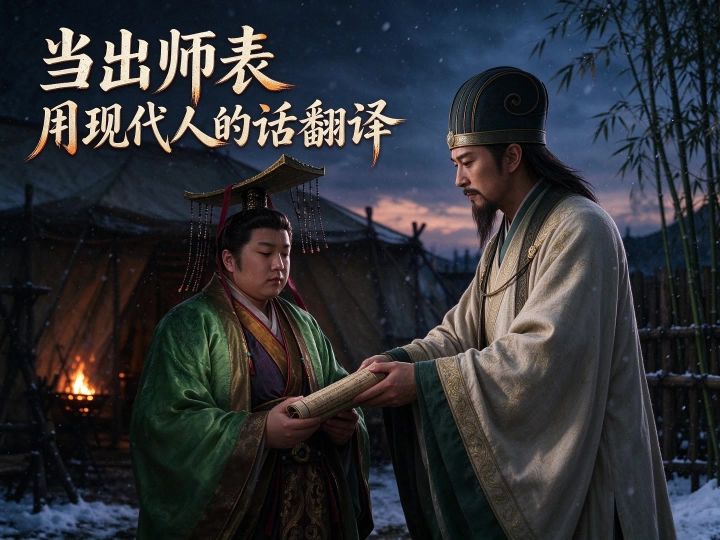当出师表用现代人的话翻译截图