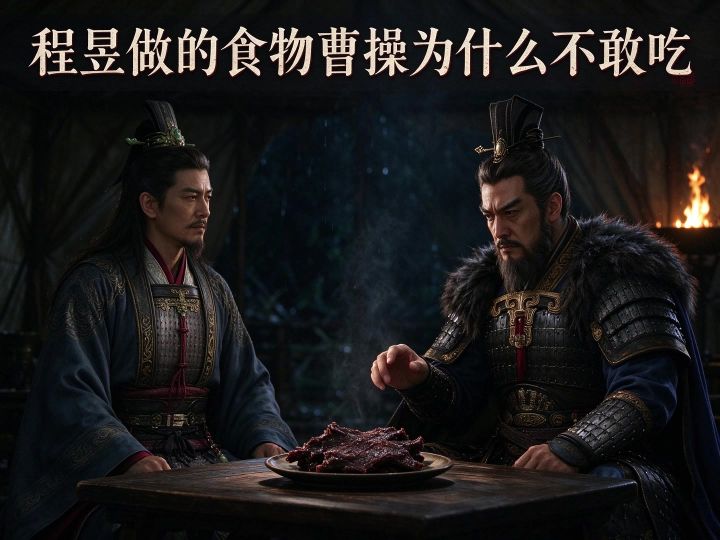程昱做的食物,曹操为什么不敢吃?截图