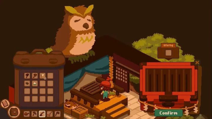 像素风模拟经营游戏《妖怪旅馆》宣布登录移动端。截图