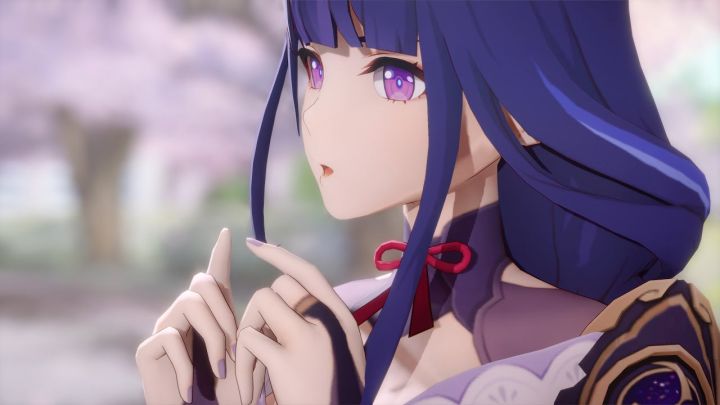原神 MMD——雷电将军截图