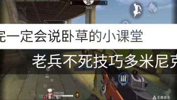 学会了你不会怕多米尼了，甚至还想追着多米尼打