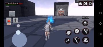 又是纯翻滚，第二个boss（不带加血装备）