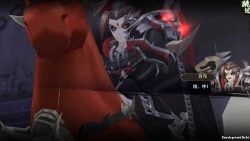 《王者大决战》敌羞吾去推塔咧-三英战吕布