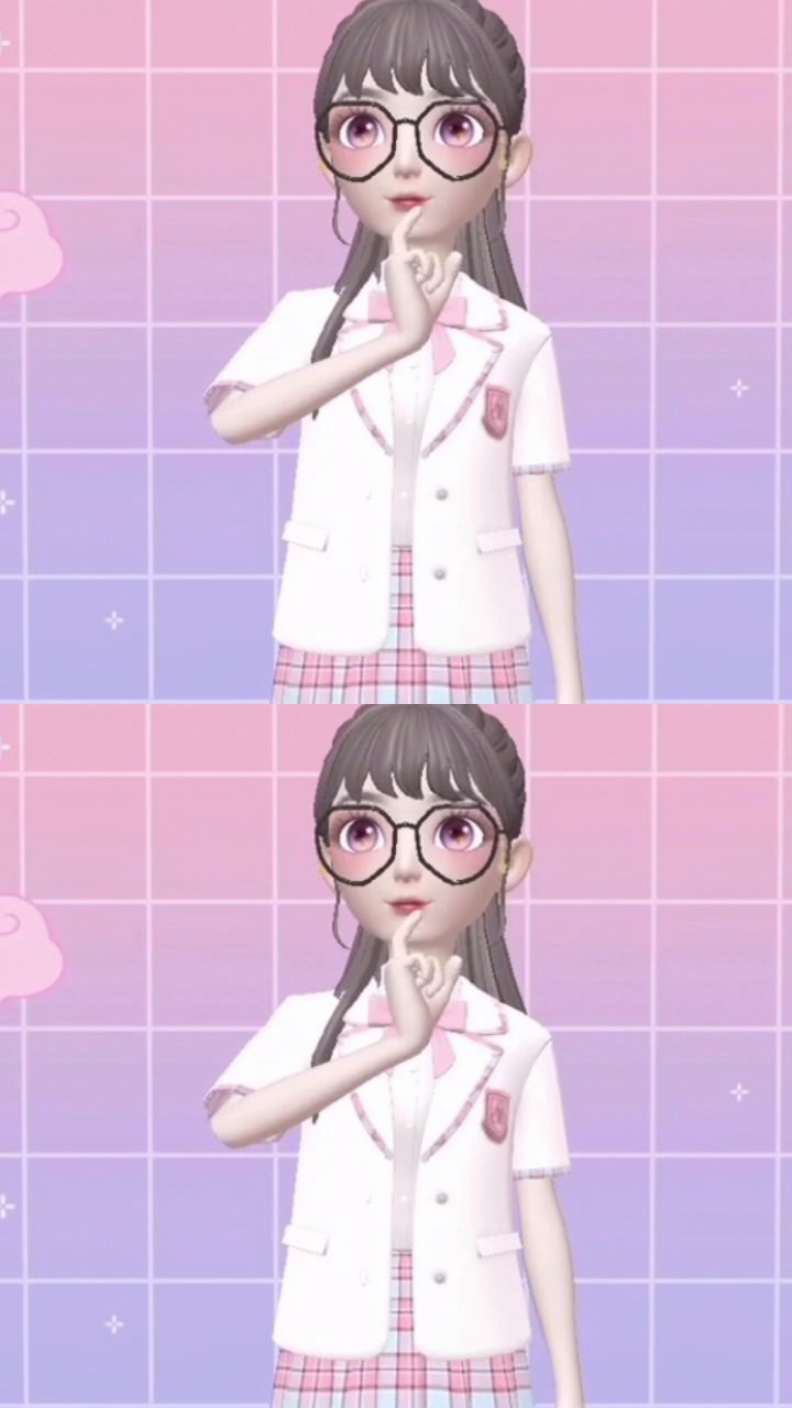 换掉眼镜就是美女啊截图