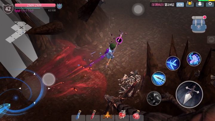 枪兵还是能玩的  手残套路 不缺蓝截图