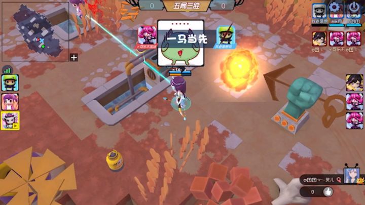 有趣の排位，被迫捡3个头截图