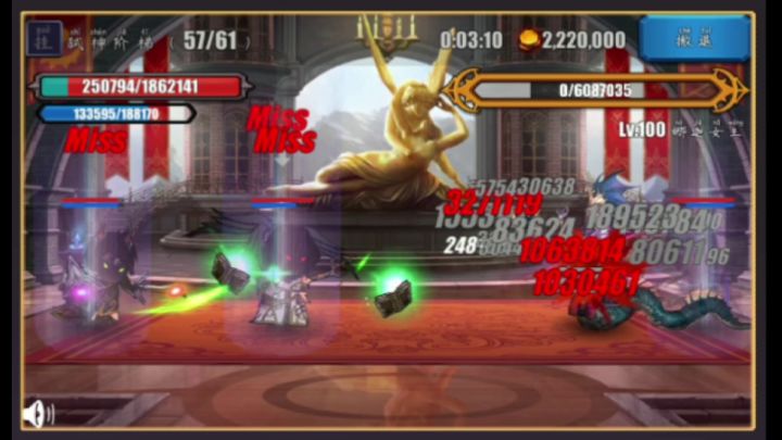 1.0.43版本  弑神阶梯竞速挑战3.28分截图