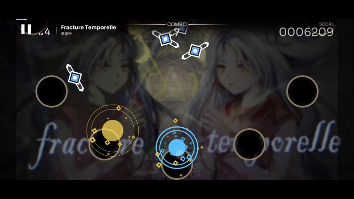 ［愚人节谱面］Fracture Temporelle Hard4？ 初见截图
