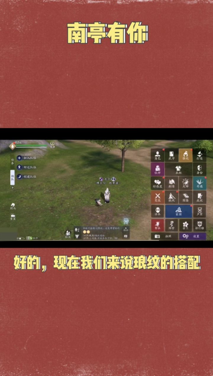 各门派琅纹的搭配截图