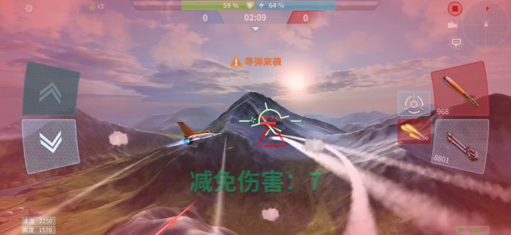 用基础机（歼-7）吊打苏-47金雕截图