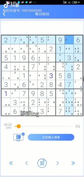 玩数独也可以看弹幕
