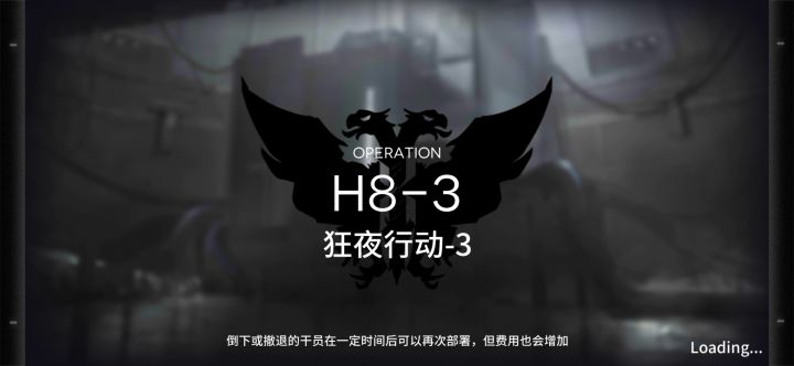 H8-3中练度六人+一车通关截图