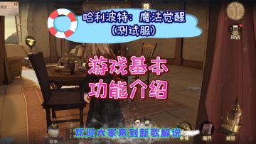 哈利波特：魔法觉醒（测试服），基本操作