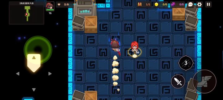 伯莱坞挑战第三关通关视频攻略截图
