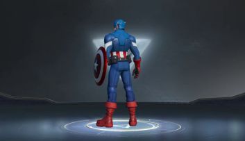 全新【战斗型】超级英雄「美国队长」已于本次封闭测试加入瓦坎达战场！