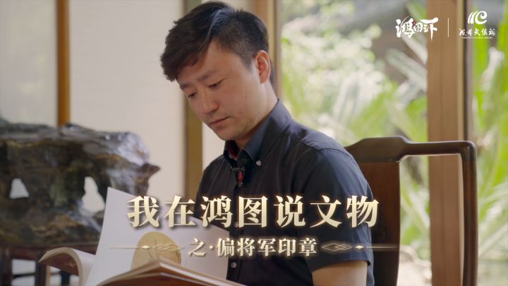 鸿图三国大讲堂丨我在鸿图说文物：偏将军印章截图