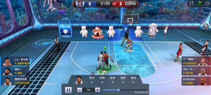 垫脚哥收割比赛截图