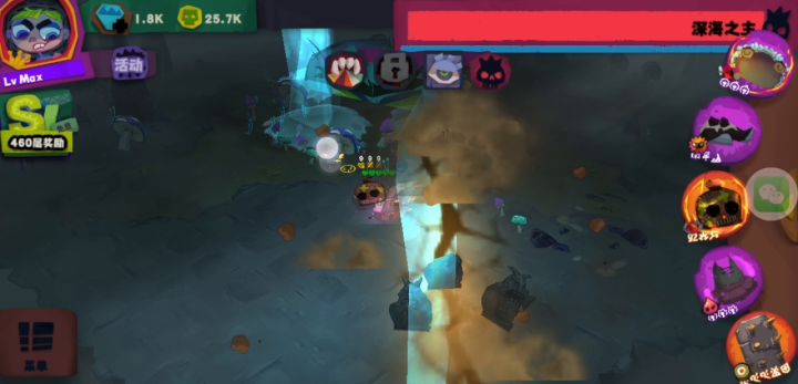 500层最后的深海领主，站撸几秒就过了截图